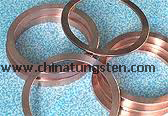 tungstênio anéis de cobre